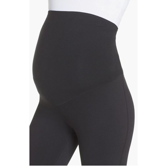 NEW $69 Zella [ Small ] Mamasana Live In Maternity Ankle Leggings in‎ Black - Picture 2 of 15
